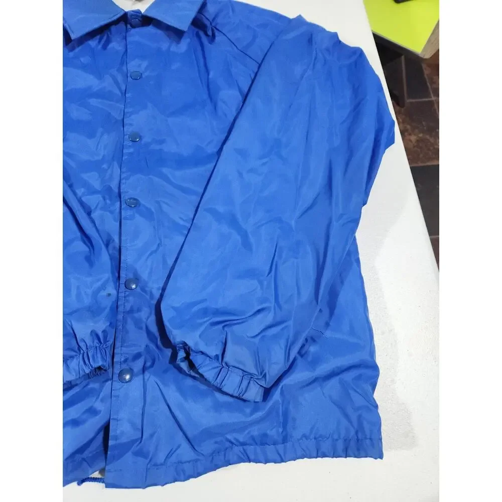 Vtg 747 plane Hartwell Bomber Jacket Mens Sz Large Snap Up MADE USA